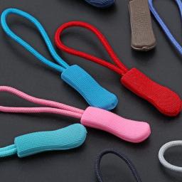 Zipper puxador de zíper para roupas, clipe de substituição para corda de zíper de necessaire, fivela quebrada de zíper para costura diy, suprimentos de roupas, com 10 peças - Image 3