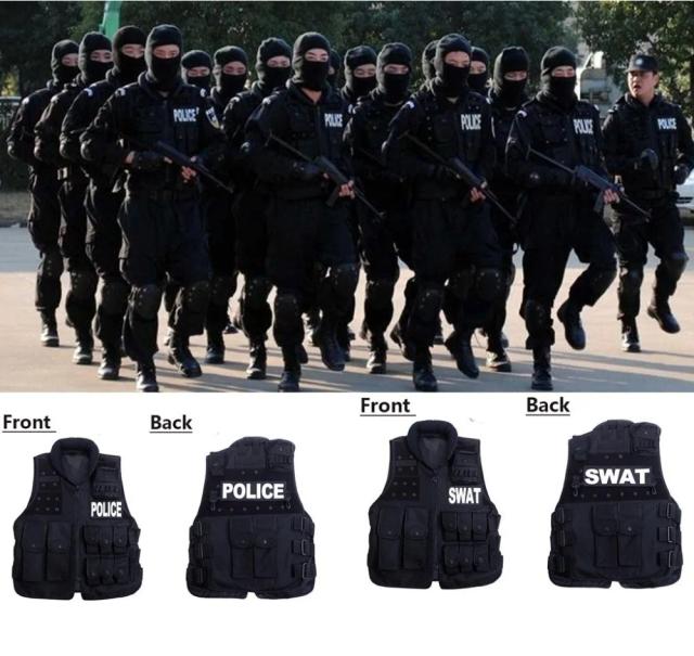 Frete Grátis em Colete Tático SWAT para Airsoft e Paintball - Equipamento de Combate Ideal