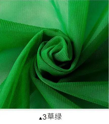 Tule Tecido De Malha Para Costura DIY, Saia De Verão, Mosquito Net, Véu De Noiva Branco, Vestido De Noiva, Materiais De Decoração, 3 Jardas, 5 Jardas, 10 Jardas - Image 1