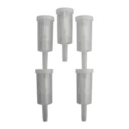 Trava de ar ilhós de fermentação caseira de vinho e cerveja, trava de ar de alta qualidade, fermentação de vinho e cerveja doméstica com 5 partes, trabalho com parada de borracha, fabricação de cerveja - Image 3