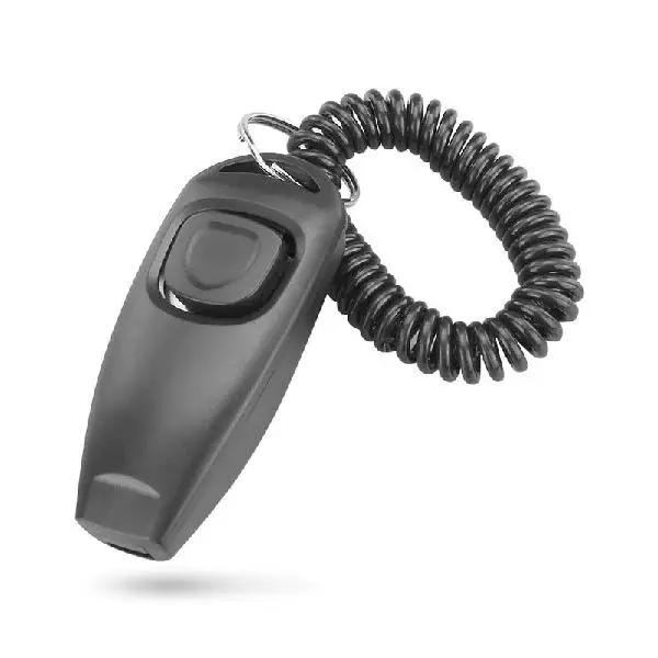 Treinamento Eficaz para Filhotes: Clicker e Apito Lanlan 2 em 1 para Cães e Gatos