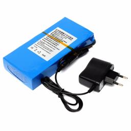 Gtf-bateria recarregável de alta capacidade, 12000mah, bateria de íon de lítio, carregador de energia ac, tomadas eua/ue, promoção de envio direto - Image 1