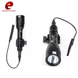 Arma de arma de airsoft, olheiro de luz m600p, lanterna super brilhante para caça, base de trilho picatinny de 20mm, 630 lúmens, ex362 - Image 3