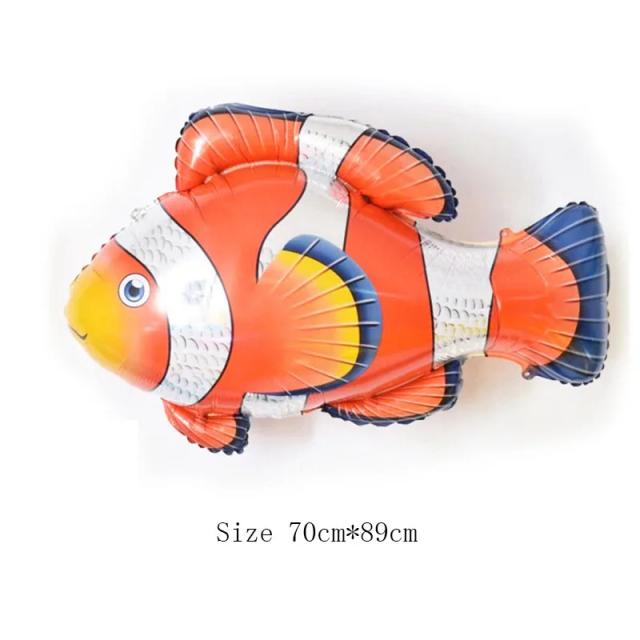 Balões Infláveis de Grande Peixe, Tubarão e Polvo para Decoração de Festas e Casamentos do Sea World