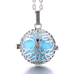 Medalhão Difusor de Óleo Essencial para Mulheres, Perfume Aromaterapia, Gaiola Oca, Difusor de Aroma, Pingentes para Fazer Jóias, DIY - Image 2