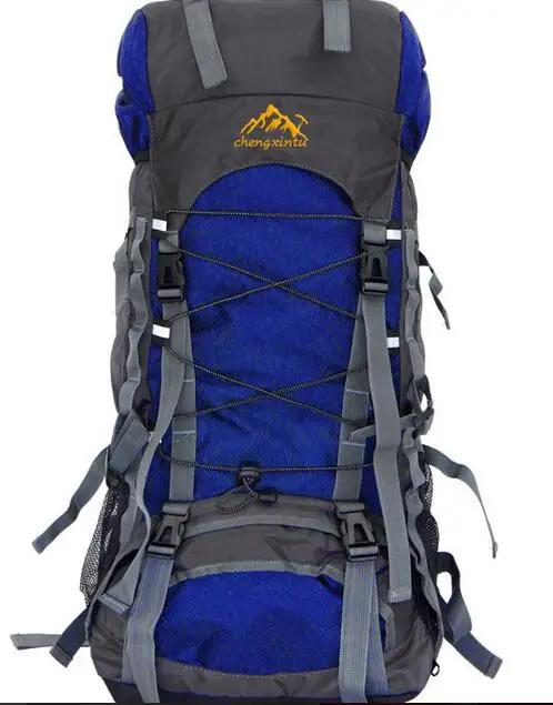 Mochila Grande e Resistente para Atividades ao Ar Livre - 56-75L para Caminhadas, Camping e Escalada