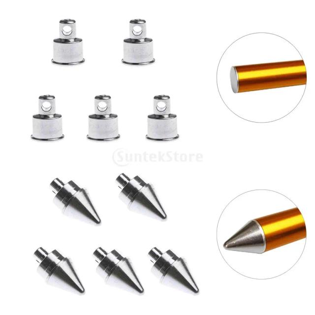 Conjunto de 5 Pólos de Alumínio para Barracas com Plugues de Reposição para Hastes de 16mm, 19mm e 25mm