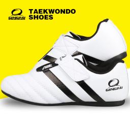 Sapatilhas de Boxe Esportivo Taekwondo para Homens e Mulheres, Sapatilha de Treino Kung Fu TaiChi, Adulto e Infantil, Tamanho 27-44 - Image 1
