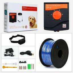 TP16 cerca elétrica impermeável recarregável para Pet Dog, Wired Fence Containment, Pet Training Collar, Anti Run Away, Nível 6 - Image 1