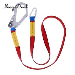 Cinta de segurança para escalada, kit durável para segurança em emergências, cordão à prova de queda, mosquetão para resgate - Image 1