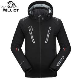 Jaqueta de esqui Pelliot masculina à prova d'água e respirável térmica Snowboard Jaxket Out Coat garantia autêntica - Image 1