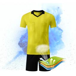 Profissional Futebol Árbitro Jerseys, Árbitro Shirt Sets, Multi-color, V-neck, Futebol Juiz Uniformes, opcional - Image 2