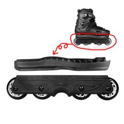 Original voando águia agressivo patins em linha kit extremo truque patinação sapatos placa base do quadro rodas conjunto para falcon f5 patines - Image 2