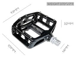 Pedal de bicicleta com plataforma de magnésio, peças de acessório para bicicleta de estrada, ultraleve, 7 cores, mtb - Image 6