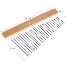 Single-Row instrumento de percussão musical, 25-Tone Bar Chimes, adequado para melhorar sons música - Image 3