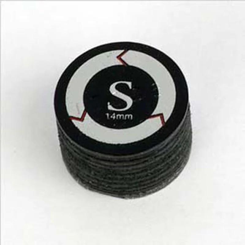 Ponta de taco de bilhar com logotipo personalizado, 10 tamanhos, 14mm, fino, qualidade kamui, pontas de bilhar, em ss/s/m/h, frete grátis - Image 1
