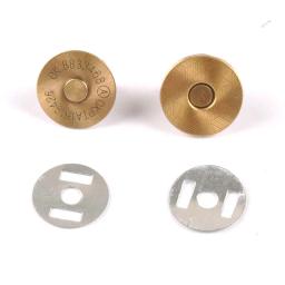 10 conjunto de botão de cobre alta magnético prendedores de pressão fechos botões para ofícios bolsa carteira sacos clothes10mm 14mm 18mm c2110 - Image 2