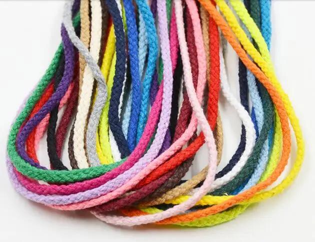 Corda de Algodão Natural Trançada de 100m com 8 Fios – Acessório Ideal para Artesanato e Projetos Criativos