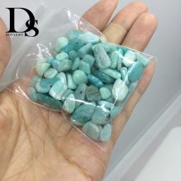 Cristais amazonita verde natural 100g, pedra purificadora de cascalho, minerais colecionáveis, amostra, decoração doméstica - Image 3