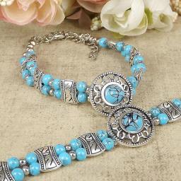 Pulseira de pedras naturais para homens e mulheres, vertente artesanal, punho de charme, pulseira, joias, 4 cores, 2022 - Image 5