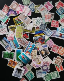 Todos os diferentes selos postais, postar selos com Post Mark para coleções, Alemanha, 100 pcs por lote - Image 3