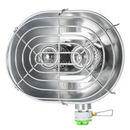 Aquecedores portáteis de cabeça dupla ao ar livre, Infrared Ray Camping Aquecimento Fogão, Warmer Fogão a gás para acampamento ao ar livre - Image 3