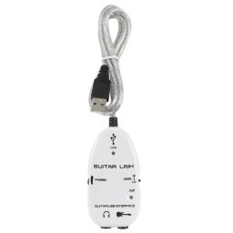 Adaptador de cabo de interface de guitarra para usb, conector de áudio gravador para pc/computador, acessórios de guitarra link para guitarra - Image 2