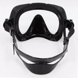 Marca profissional Máscara de Mergulho para Adulto, Silicone Saia Strap, Snorkel, Scuba Goggle, Grande Visão, Vidro Temperado, Selo, Novo - Image 3