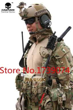 EMERSON-FAST Capacete para Airsoft, capacete ajustável, tipo salto, terra escura, EM5668A - Image 4