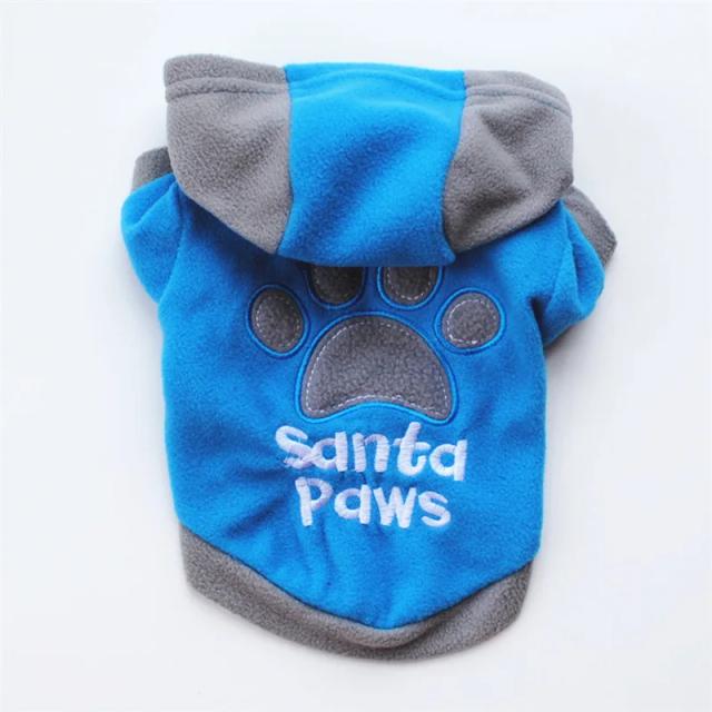 Camisola de Inverno para Cães Pequenos com Capuz - Estilo Pet Fashion em Moletom