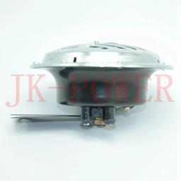 Super Alto Explosão Tom Kit Chifre Carro Elétrico, Grill Mount Chifre, tamanho compacto, grande, 12V, D 15cm, 2Pcs - Image 5