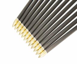 Anel à prova de explosão para arco recurvo, seta de carbono Spine300, 340, 400, 500, 600, ID6.2mm, palheta plástica 2 ", 100gr, ponto substituível, 12pcs - Image 3