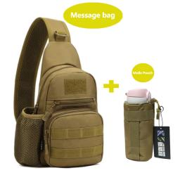 Tak yiying bolsa tática, molle, pesca, caminhadas, caça, esportes, peito, ombro único, mochila tática - Image 5