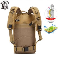 Mochila tática viagem esportes camuflagem saco ao ar livre escalada caça mochila pesca caminhadas 3p pacote saco - Image 4