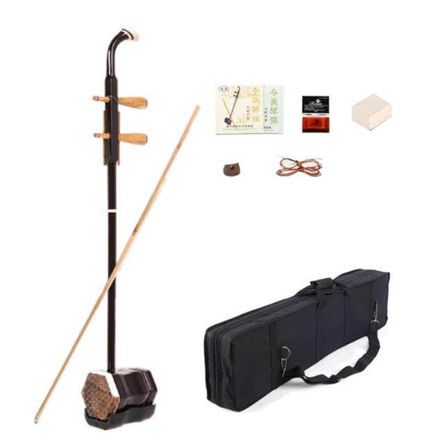 Venda de Erhu 01A1: Violino de Duas Cordas com Acessórios, Breu, Cordas de Reposição e Estojo Inclusos