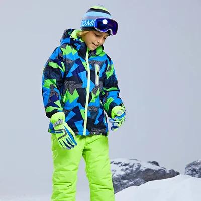 Conjunto de Neve Infantil Pro-Adventure -30°C Impermeável e Térmico para Meninos e Meninas (4-16 Anos)