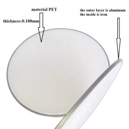 Som controlado Drum Heads para baterista, Pele de tambor com material PET importado, Drum Parts for Player, 10 in, 12 in - Image 6