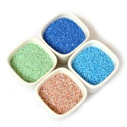 Aquário De Pedra Colorida, Fonte De Água, Decoração De Jardim De Areia, Terrário De Miniaturas, Ornamento De Aquário, Artesanato De Acessórios, 30g - Image 5