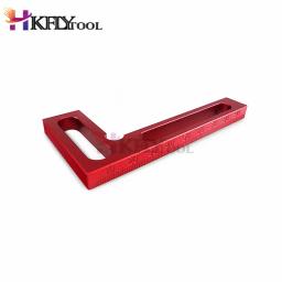 Ferramenta de precisão para carpintaria 100mm, mini trava em l, transferidor de ângulo, ferramenta quadrada de fixação - Image 5