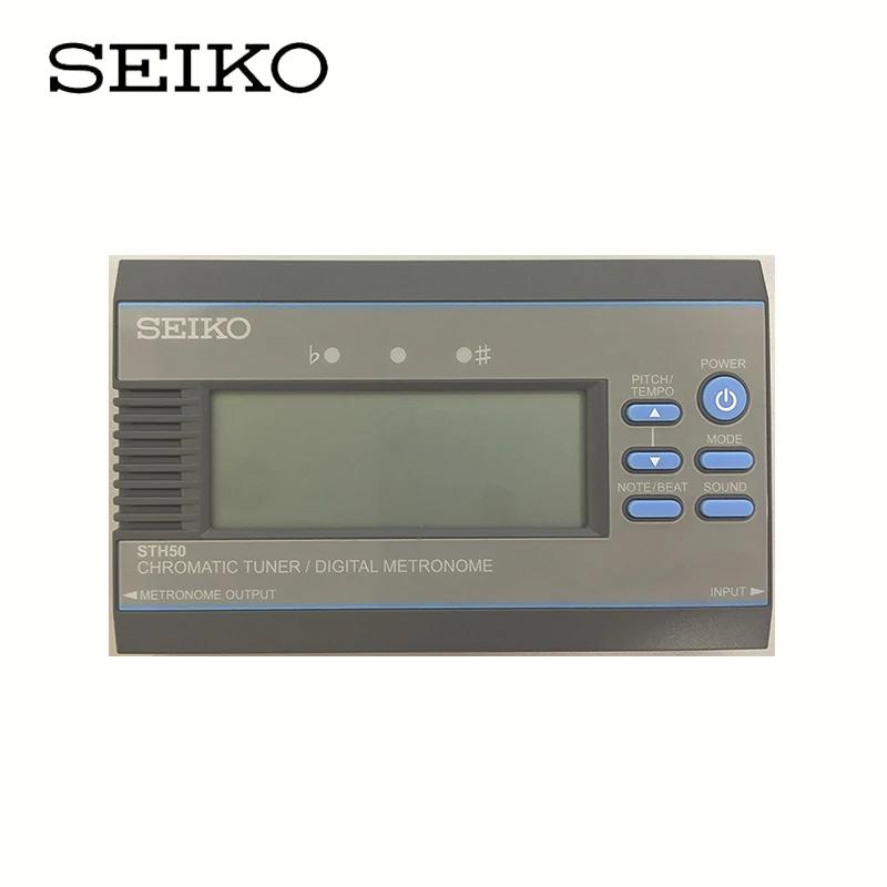 Seiko-sth50 sintonizador universal, sintonizador japonês com microfone encaixável, instrumentos de guitarra, baixo, saxofone, violino e flauta - Image 1