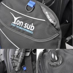 YONSUB-BCD Compensador de flutuabilidade para iniciantes, totalmente acessório para mergulho, peso de liberação rápida, bolso integrado - Image 5