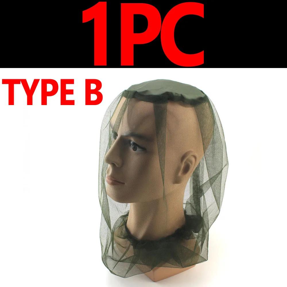 Jigeecarp touca de pesca para caça, gorro de camuflagem para insetos à prova de mosquitos, para acampamento, rede com capuz, 1 peça - Image 1