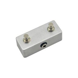 Pedal duplo de 2 canais de guitarra, travamento ou momentâneo para peças de amplificador de guitarra - Image 1