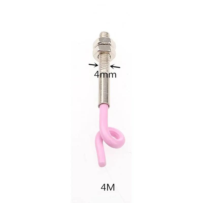 Fio m4 m5 através da linha de bobina, cerâmica, rabo de porco, acessórios têxteis, guia de fio de porcelana - Image 1