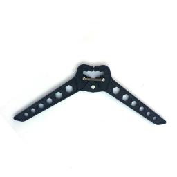 Black Archery Bow Kick Stand Holder, pernas para 3D Shoot Range Target Hunting, Composto Bow Support Shelf, Kickstand - Image 3