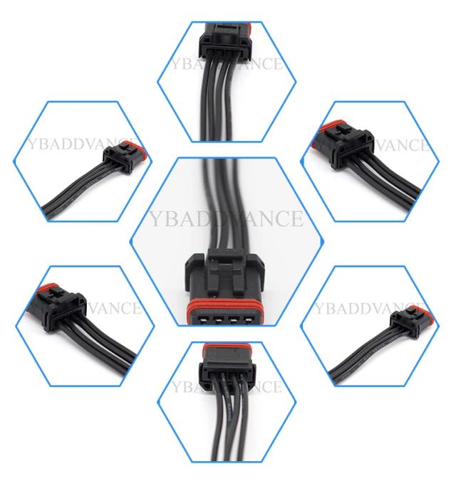 Conector Fêmea MX-1900 Série 4 Pinos de Alta Qualidade para Guidão