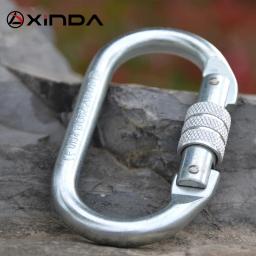Xinda profissional ao ar livre escalada tensão segurança supervivencia bloqueio equipamentos mosquetão acampamento caminhadas kit sobrevivência - Image 3
