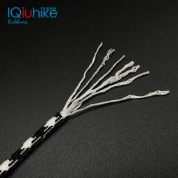 Cordão de pára-quedas de sobrevivência de 7 cordas de pára-quedas de acampamento escalada corda de acampamento caminhada varal de caminhadas pés de diâmetro 4mm - Image 2