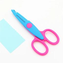Tesoura decorativa com borda lacinho, para scrapbook artesanal infantil, cartão de arte seguro - Image 6