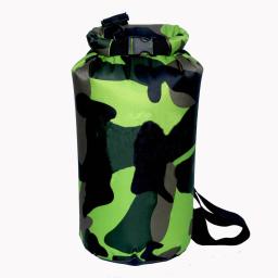 Saco de natação impermeável, saco seco, camuflagem cores, pesca, canoagem, caiaque, armazenamento, deriva, rafting, 2L, 5L, 10L, 15L, 20L, 30L - Image 4